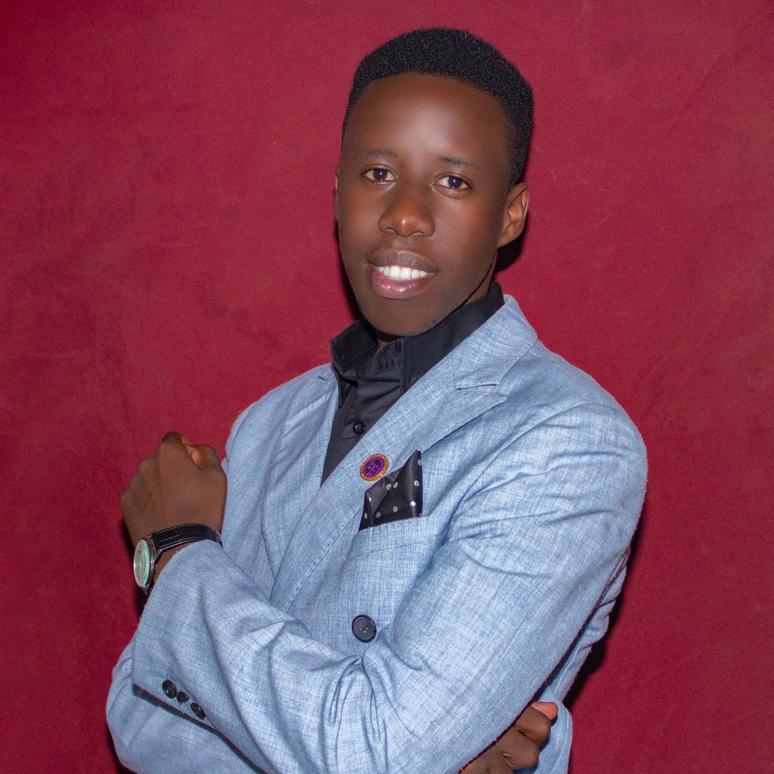 Portrait of Iradukunda Pacifique, Founder & Vision Bearer of Believers' Network International